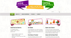 Desktop Screenshot of centraldaycarecentre.com